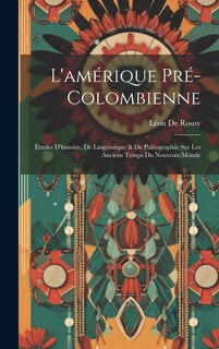 Couverture_L'amérique Pré-Colombienne