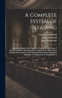 Couverture_A Complete System of Pleading