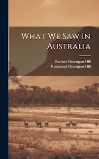 Front cover_What We Saw in Australia