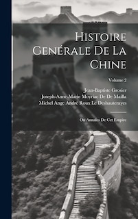 Couverture_Histoire Genérale De La Chine