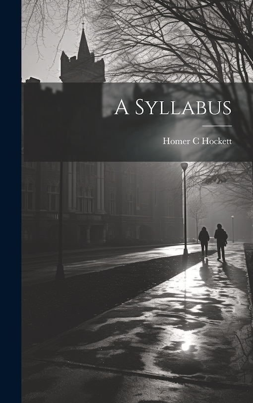 Front cover_A Syllabus