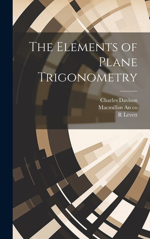 Couverture_The Elements of Plane Trigonometry
