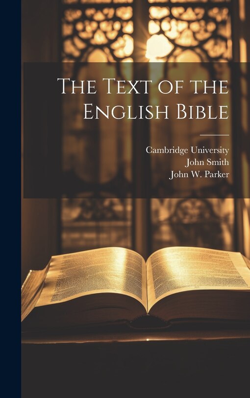 Couverture_The Text of the English Bible
