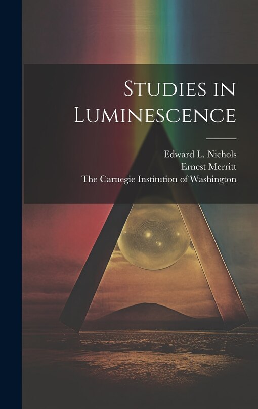 Front cover_Studies in Luminescence
