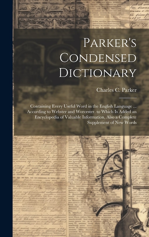 Couverture_Parker's Condensed Dictionary