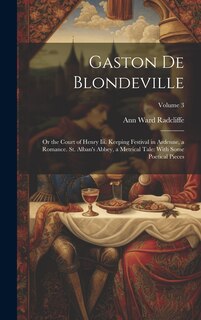 Front cover_Gaston De Blondeville