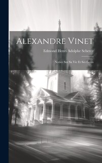 Front cover_Alexandre Vinet