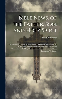 Couverture_Bible News, of the Father, Son, and Holy Spirit