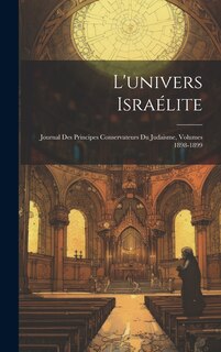 Front cover_L'univers Isra&eacute;lite