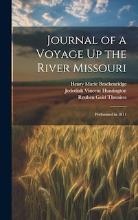 Front cover_Journal of a Voyage Up the River Missouri