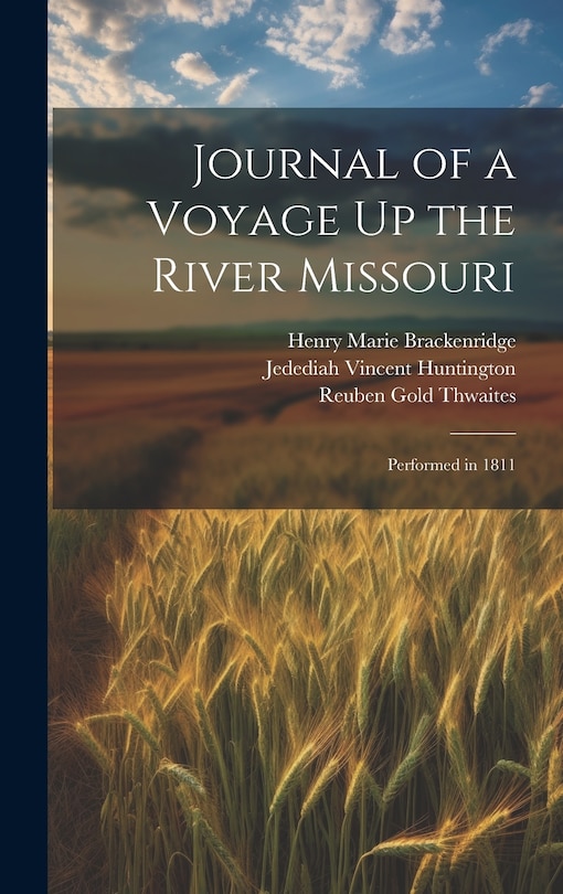 Front cover_Journal of a Voyage Up the River Missouri