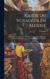Front cover_Guide Du Voyageur En Algerie