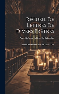 Front cover_Recueil De Lettres De Divers Prêtres