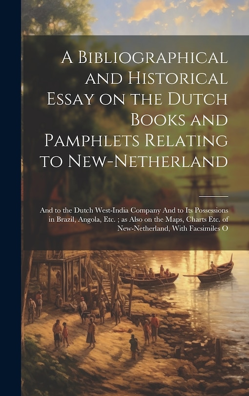 Front cover_A Bibliographical and Historical Essay on the Dutch Books and Pamphlets Relating to New-Netherland