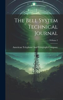 Front cover_The Bell System Technical Journal; Volume 2