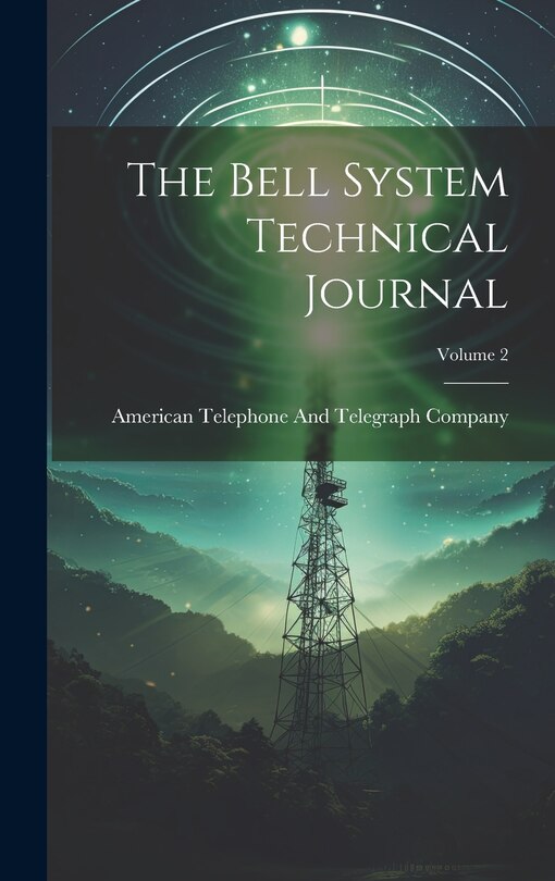 Front cover_The Bell System Technical Journal; Volume 2