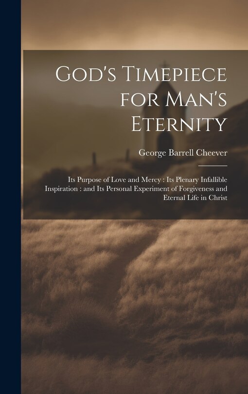 Front cover_God's Timepiece for Man's Eternity