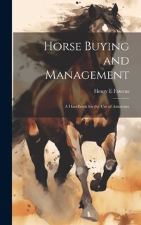 Front cover_Horse Buying and Management