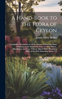 Front cover_A Hand-book to the Flora of Ceylon