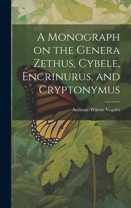 Couverture_A Monograph on the Genera Zethus, Cybele, Encrinurus, and Cryptonymus