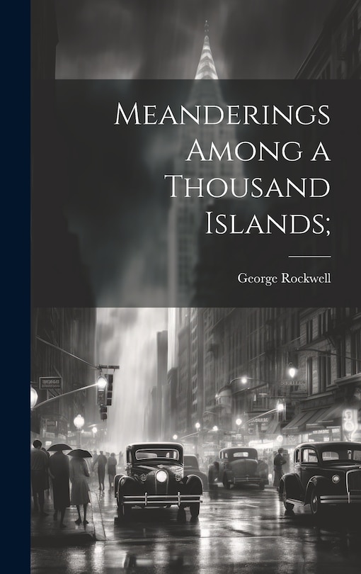 Front cover_Meanderings Among a Thousand Islands;