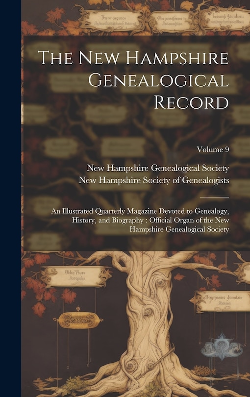 Front cover_The New Hampshire Genealogical Record