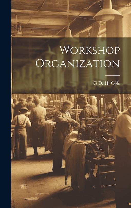 Front cover_Workshop Organization