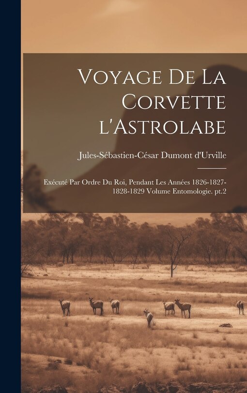 Front cover_Voyage de la corvette l'Astrolabe