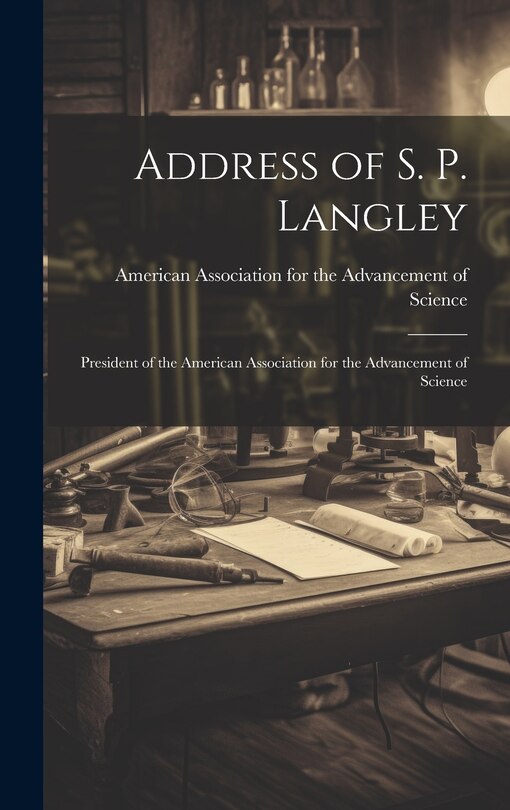 Front cover_Address of S. P. Langley