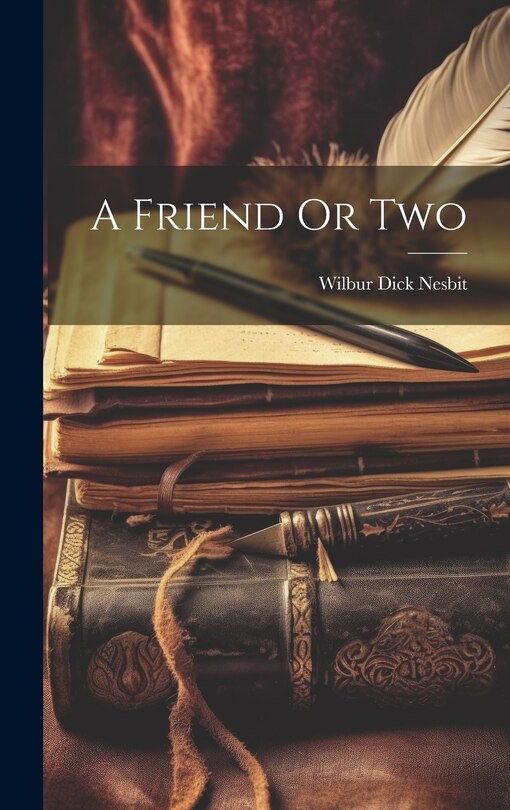 Front cover_A Friend Or Two
