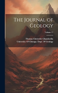 Couverture_The Journal of Geology; Volume 11