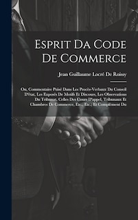 Couverture_Esprit Da Code De Commerce