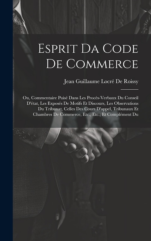 Couverture_Esprit Da Code De Commerce