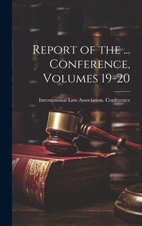 Front cover_Report of the ... Conference, Volumes 19-20