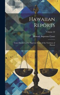 Front cover_Hawaiian Reports