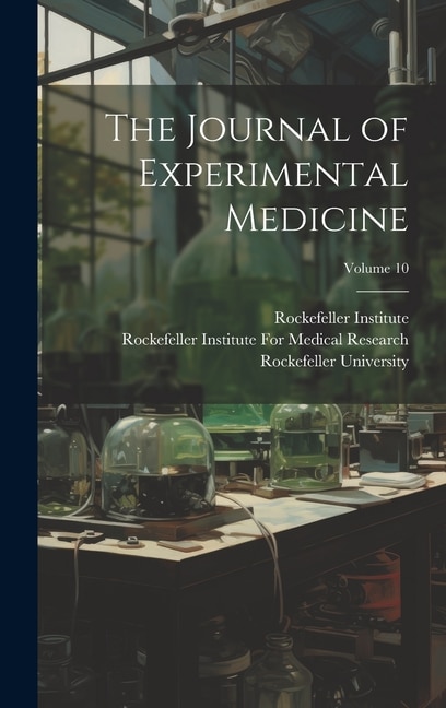 Front cover_The Journal of Experimental Medicine; Volume 10
