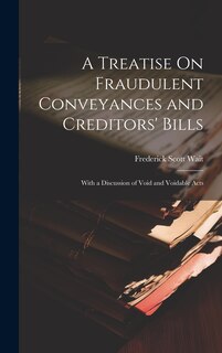 Couverture_A Treatise On Fraudulent Conveyances and Creditors' Bills