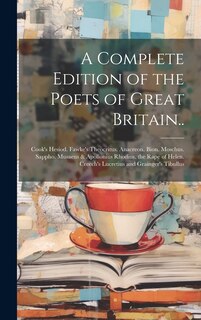 Couverture_A Complete Edition of the Poets of Great Britain..