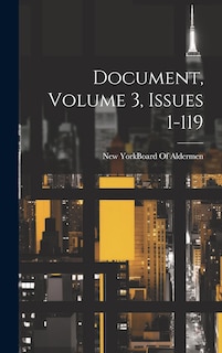 Couverture_Document, Volume 3, issues 1-119