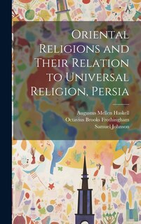 Couverture_Oriental Religions and Their Relation to Universal Religion, Persia