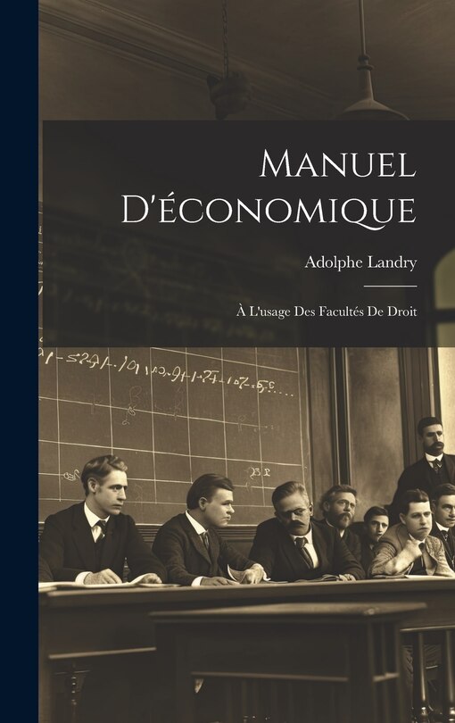 Front cover_Manuel D'économique