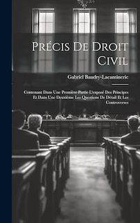 Couverture_Précis De Droit Civil