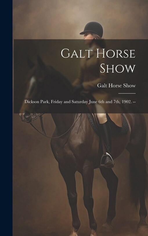 Couverture_Galt Horse Show