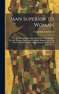 Front cover_Man Superior to Woman