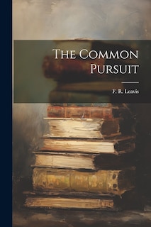 Couverture_The Common Pursuit