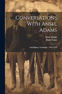 Couverture_Conversations With Ansel Adams