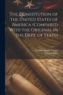 Front cover_The Constitution of the United States of America (compared With the Original in the Dept. of State)