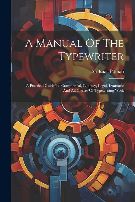Couverture_A Manual Of The Typewriter