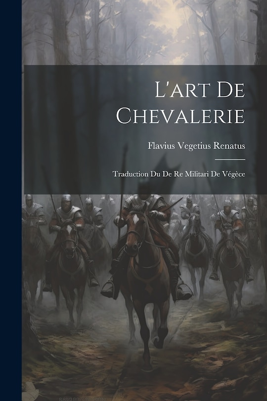 Couverture_L'art De Chevalerie