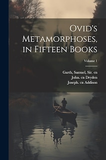 Front cover_Ovid's Metamorphoses, in Fifteen Books; Volume 1